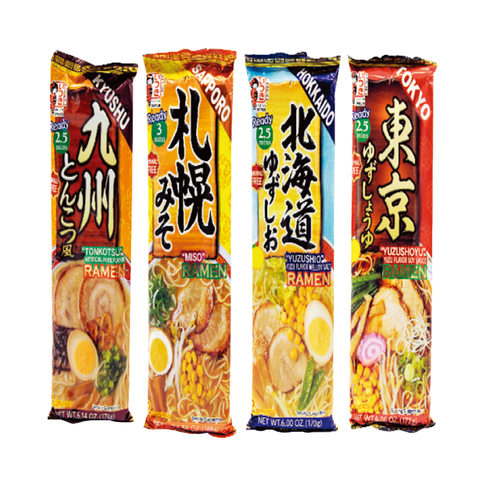 ITSUKI 五木食品 東京柚子醬油鮮美爽口鹹香拉面 172g