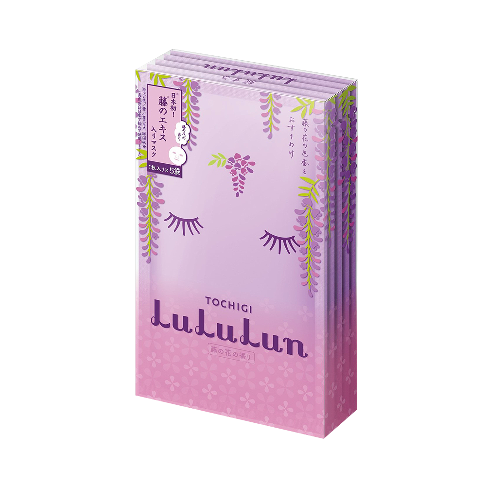 LULULUN 限定櫻花+紫藤花面膜組合 共40片