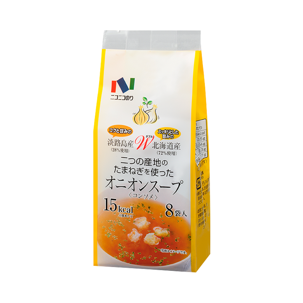 NICONICONORI 製作簡單便攜日產洋葱湯 5.7g/袋x８袋