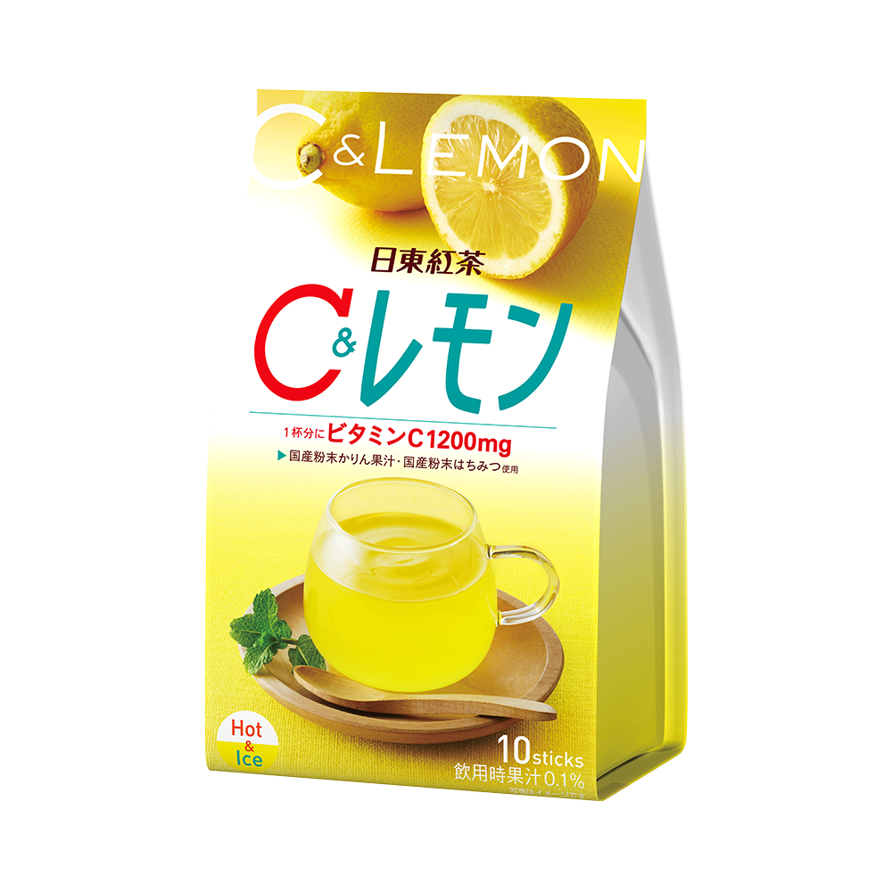NITTOH-TEA 日東紅茶 檸檬維生素C速溶茶粉末沖劑 10包