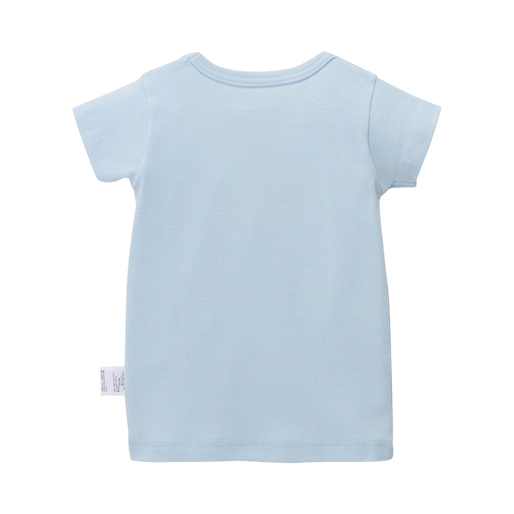 MIKIHOUSE 全棉清新柔軟貼身兒童T恤 藍色 120cm 1件