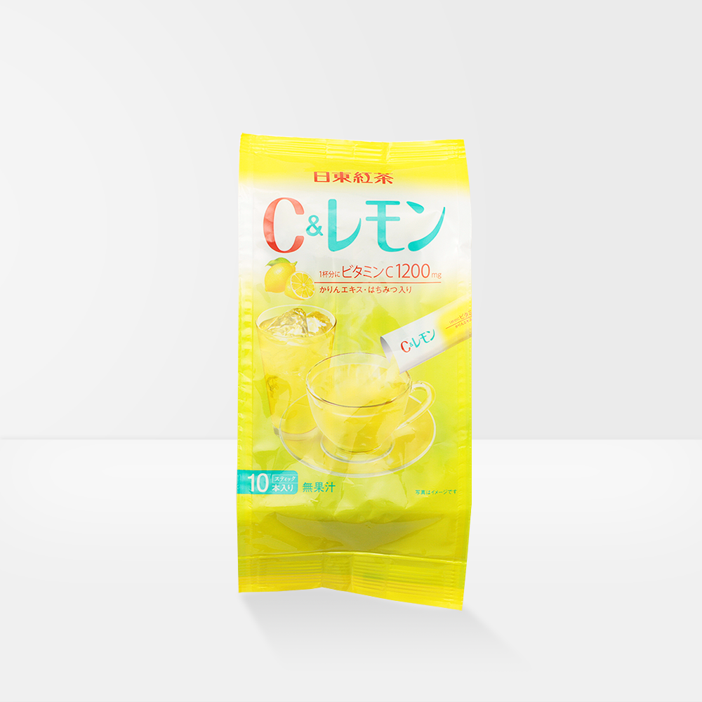 NITTOH-TEA 日東紅茶 檸檬維生素C速溶茶粉末沖劑 10包