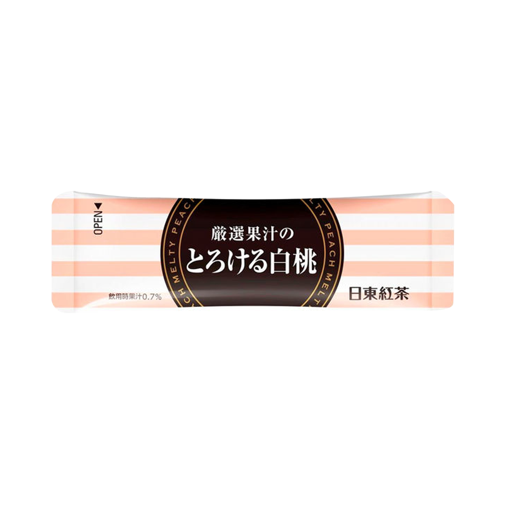 NITTOH-TEA 日東紅茶 澄澈香氣膳食纖維果汁白桃粉 10包*2袋