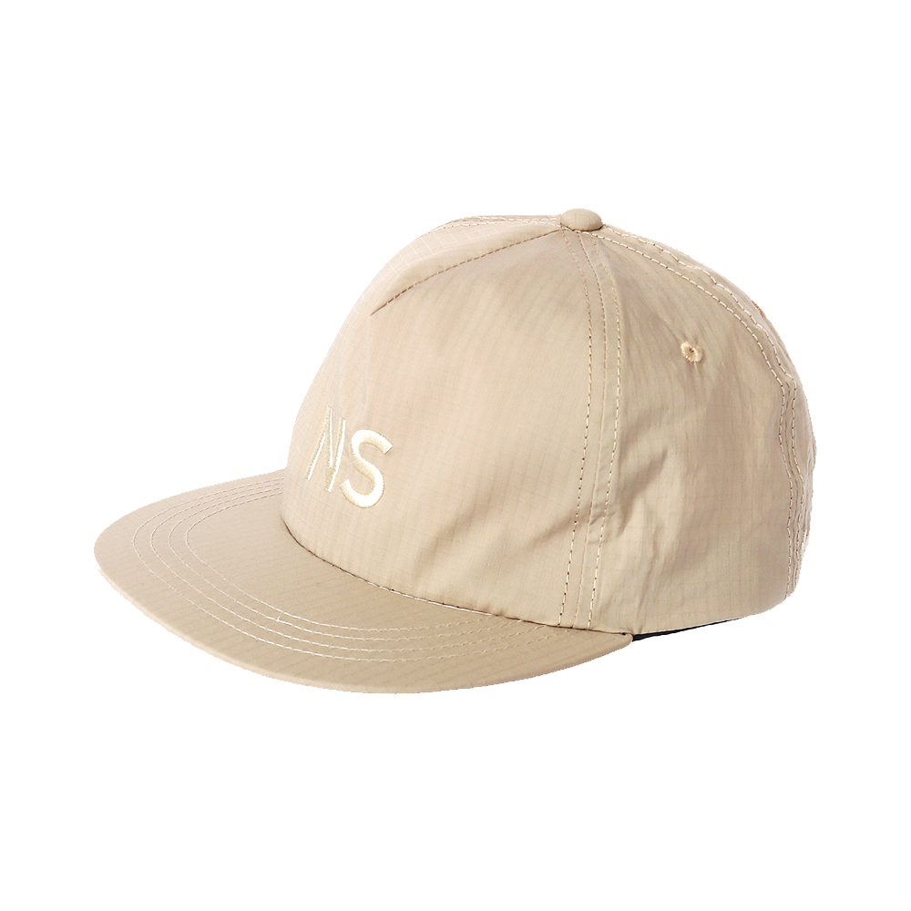 gym master 字母刺繡防刮時尚平沿棒球帽 G657676-31 米色