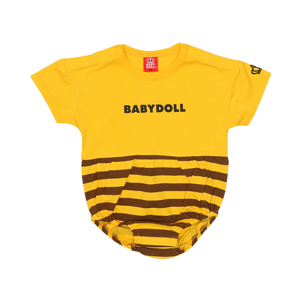 BABYDOLL 柔軟舒適可愛嬰兒連體衣4987B 蜜蜂圖案