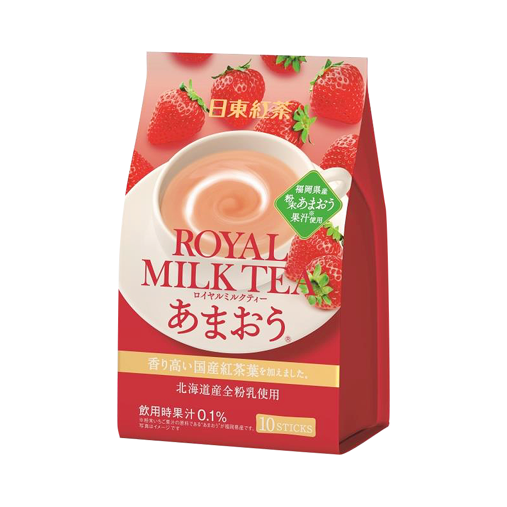NITTOH-TEA 日東紅茶 醇香絲滑皇家奶茶 白桃味&草莓味