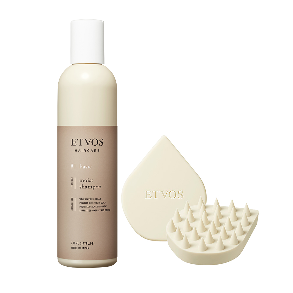 ETVOS  頭皮洗護套裝  洗髮露 230ml+按摩梳 1把