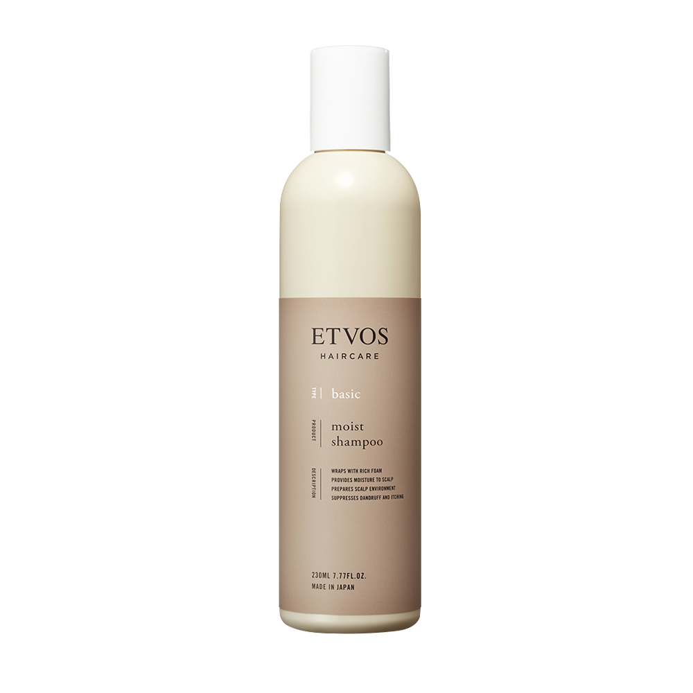 ETVOS 無硅油保濕洗髮露 230ml +頭皮按摩梳