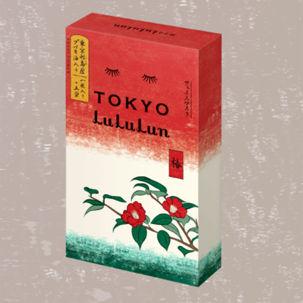 LULULUN 地域限定系列 東京Lululun温和滋潤山茶花面膜 1片×5袋/盒