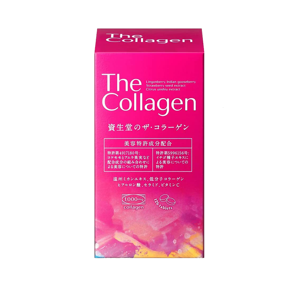SHISEIDO 資生堂 The Collagen 美肌膠原蛋白片 126片（1瓶）