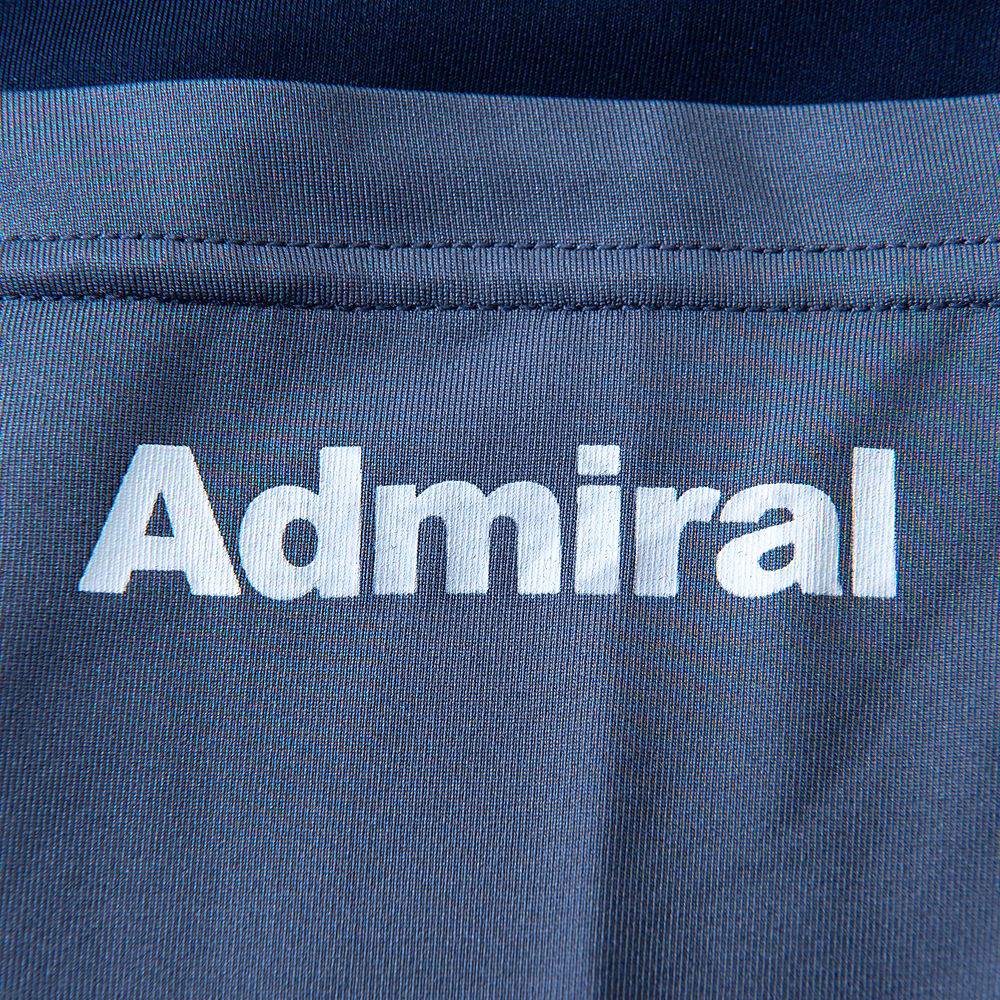 Admiral ATHLETICS 流暢拼接護腿緊身運動褲 ATLA067 深藍 L