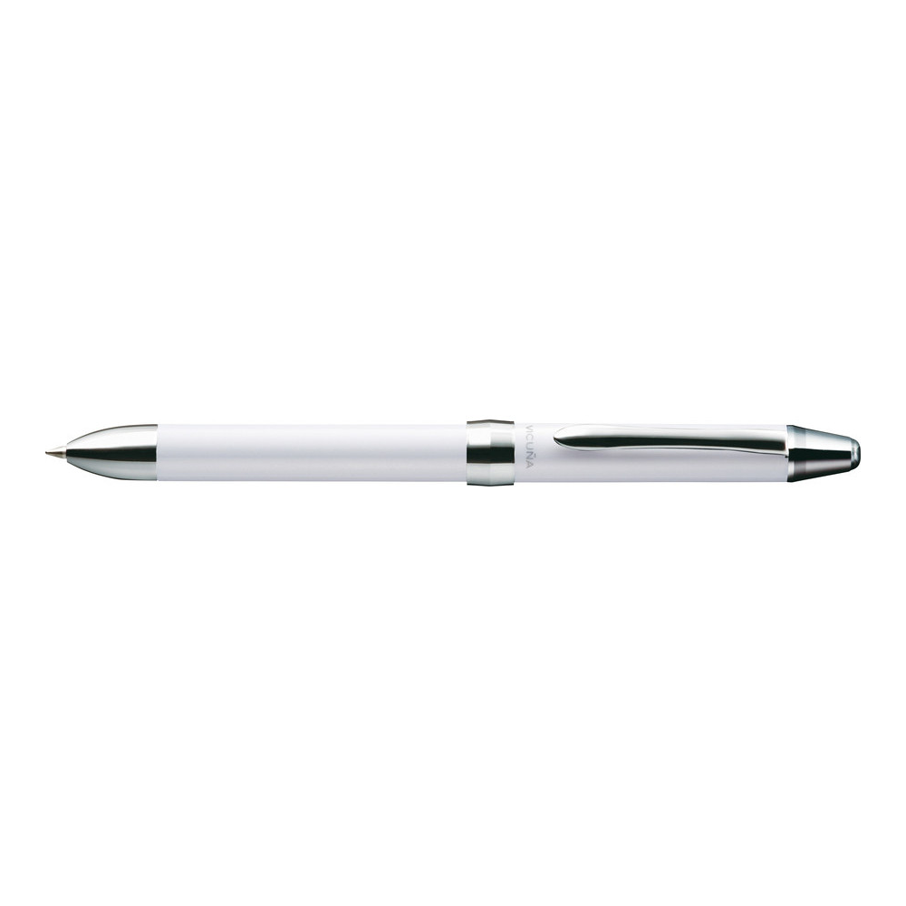 PENTEL 派通 VICUNA EX1系列多功能筆 圓珠筆2色+自動鉛筆  0.7 珍珠白色筆桿 1支