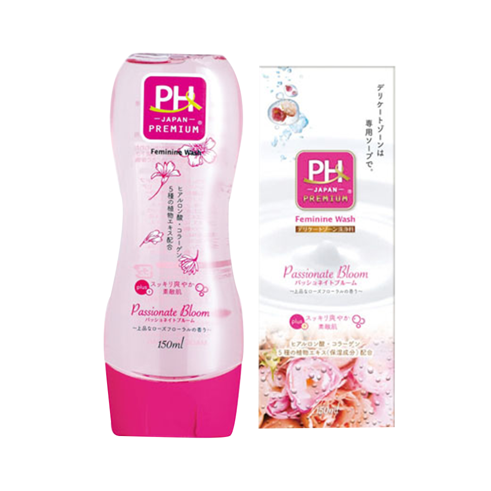 PH JAPAN 弱酸性女性私處清潔護理液 花香×玫瑰香 2瓶