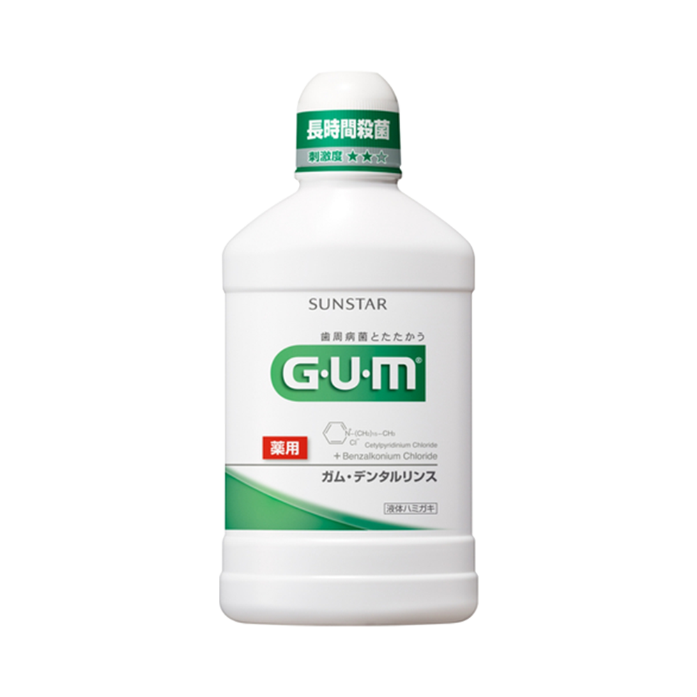 GUM 預防牙周病口腔清潔漱口水 普通型