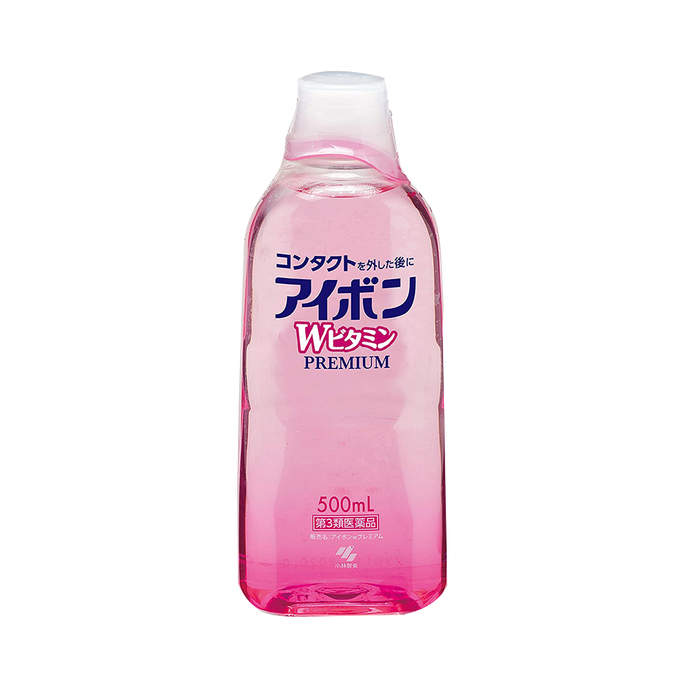 KOBAYASHI 小林製藥 升級新版洗眼液緩解眼疲勞 粉色3-4度 500ML 兩瓶