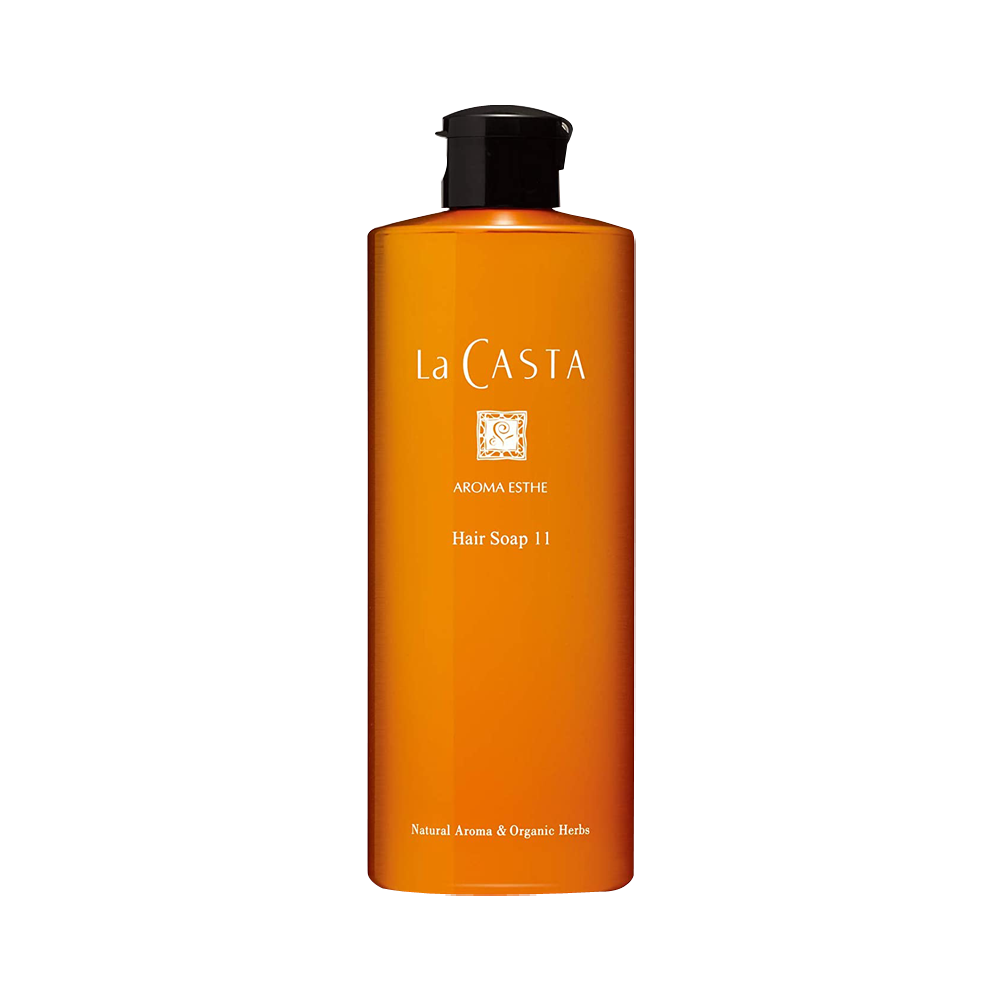 La CASTA Aroma Esthe 植物成分柔順光澤修護弱酸洗髮水 11號 改善細軟毛躁髮質 300ml