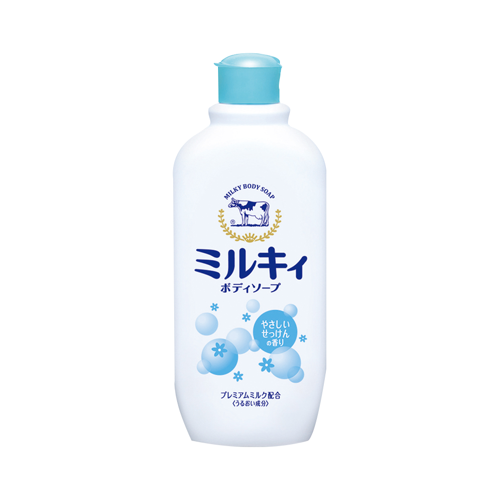 COW 牛乳石鹼共進社 自然清香潔淨保濕沐浴露 温和皂香 300ml