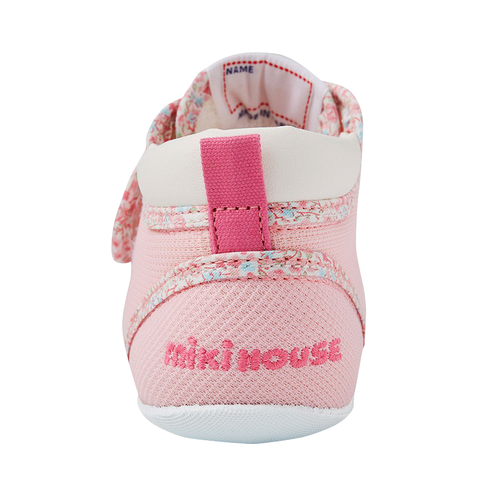 MIKIHOUSE 可愛舒適嬰兒學步鞋 一段 粉色 13cm