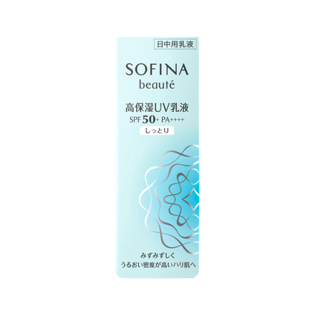 SOFINA 蘇菲娜 日間倍護防曬乳液 SPF50＋ PA++++ 滋潤型 30g