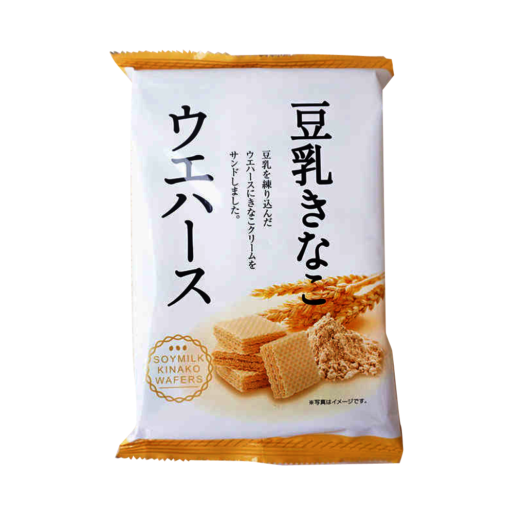 MIURA 三浦制果 香脆威化餅乾 豆乳黃豆味 30枚