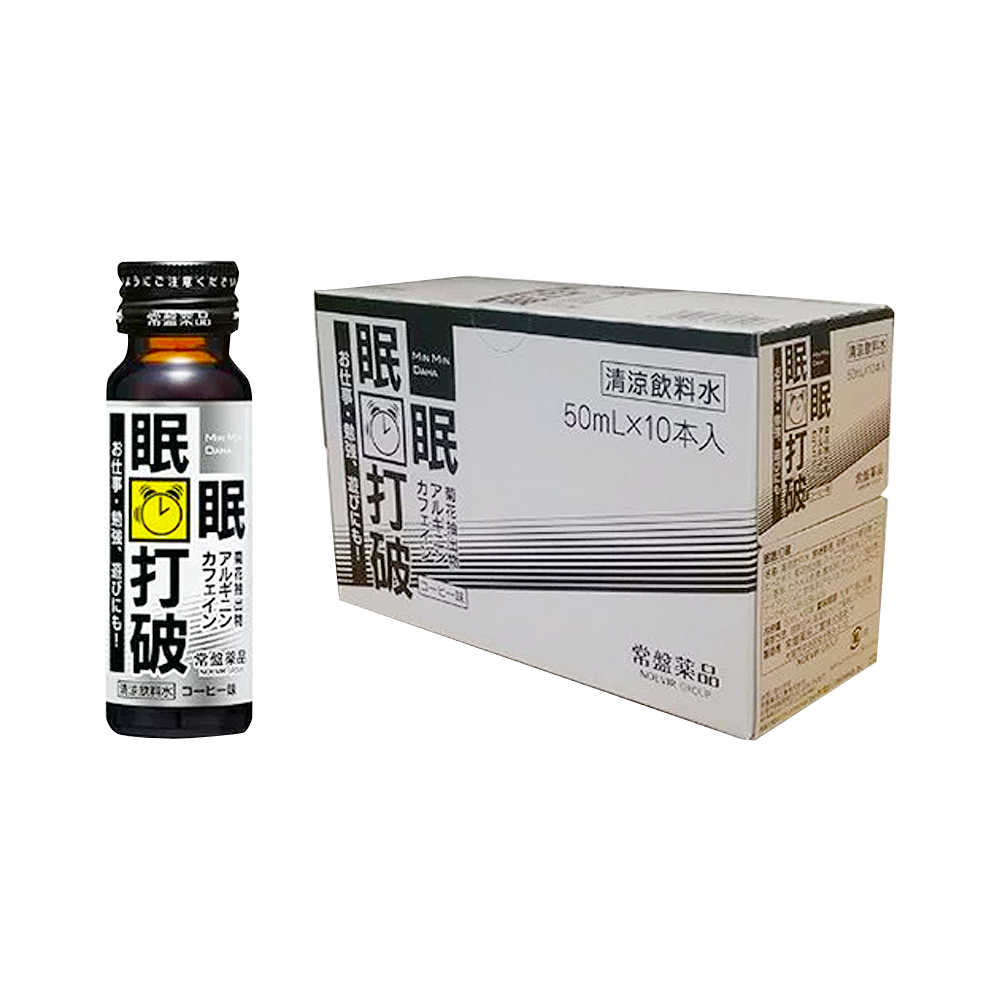 TOKIWA 常盤藥品工業 眠眠打破清涼提神供能飲料 咖啡味 50ml×10瓶