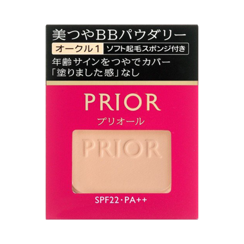 SHISEIDO 資生堂 PRIOR 美麗亮澤防曬BB粉餅 替換裝 #OC01 SPF22・PA++ 10g