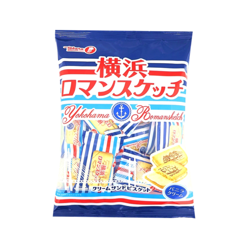 takara 寶制果 橫濱風景浪漫素描餅乾 129g/袋