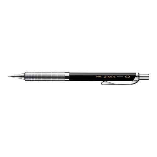 PENTEL 派通 ORENZ 金屬筆桿自動鉛筆 0.2 黑色 1支