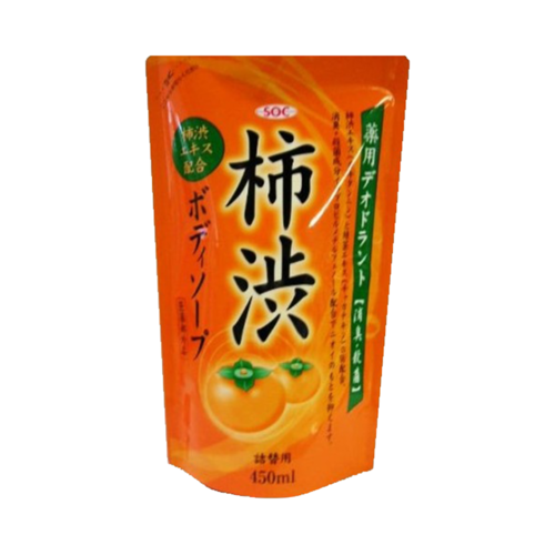 SHIBUYA OIL 澀谷油脂 SOC柿汁保濕沐浴露 替換裝 450ml
