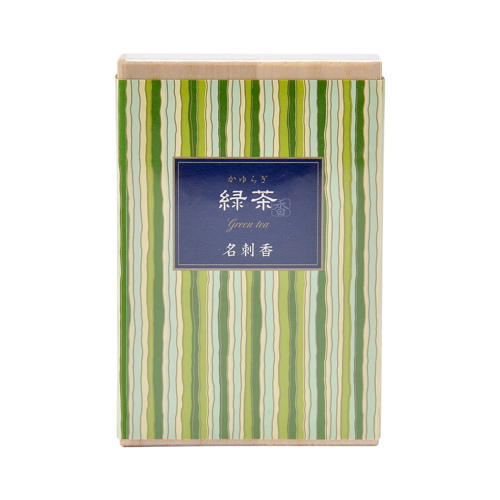 日本香堂 KAYURAGI 名片香 綠茶