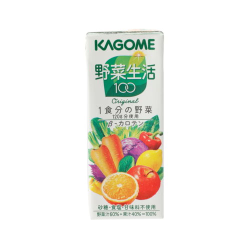 KAGOME 可果美 野菜生活100 混合果蔬汁 200ml