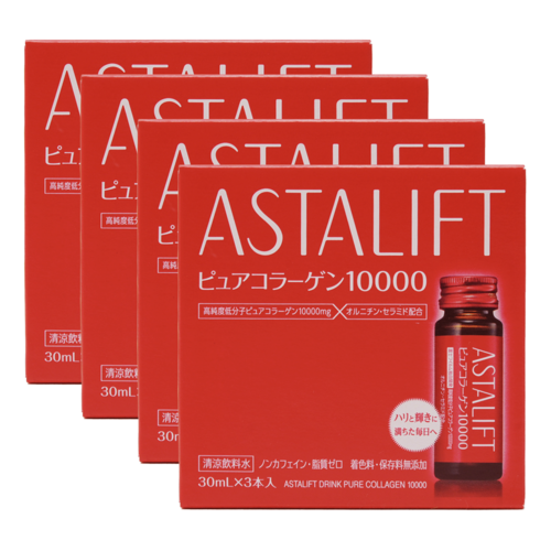ASTALIFT 艾詩緹 膠原蛋白口服液（果味） 30mlx3瓶裝 4盒