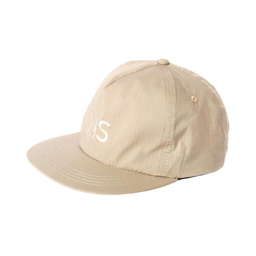 gym master 字母刺繡防刮時尚平沿棒球帽 G657676-31 米色