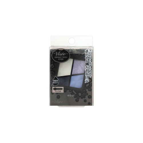 KOSE 高絲 VISEE 星燦鑽石四色漸層眼影盤 #BL-5  藍色系 4.3g