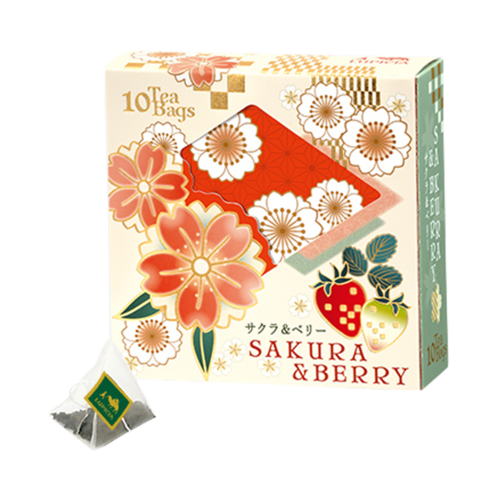 LUPICIA 限定設計盒裝櫻花＆草莓茶包 2.5g×10包