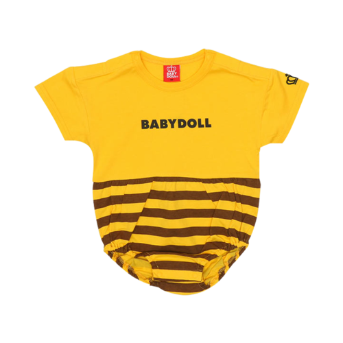 BABYDOLL 柔軟舒適可愛嬰兒連體衣4987B 蜜蜂圖案