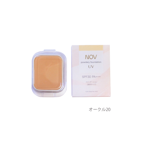 TOKIWA 常盤藥品工業 NOV 柔光遮瑕保濕粉餅UV #O20自然膚色12g