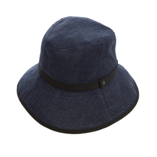 COGIT PRECIOUS UV 寬帽檐可摺疊防曬帽 靛藍色 頭圍56-58cm