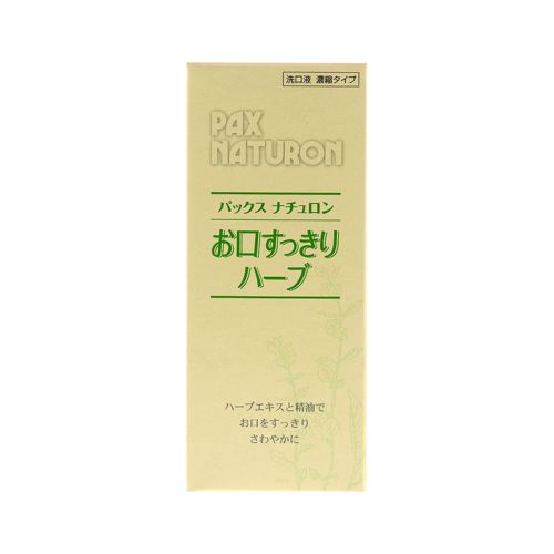 TAIYOYUSHI 太陽油脂 PAX 草藥精華低刺激濃縮漱口水 50ml