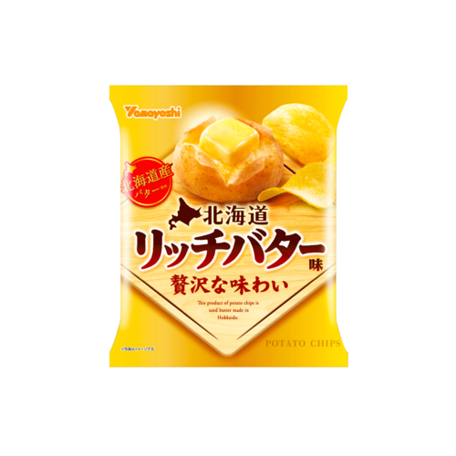 YAMAYOSHI 山芳制果 北海道濃郁黃油風味薯片 55g/袋