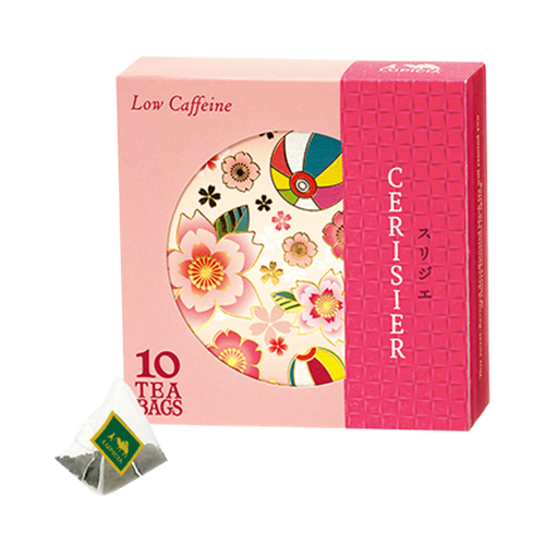 LUPICIA 櫻桃紅包裝限定低咖啡因紅茶 盒裝 2.5g×10包