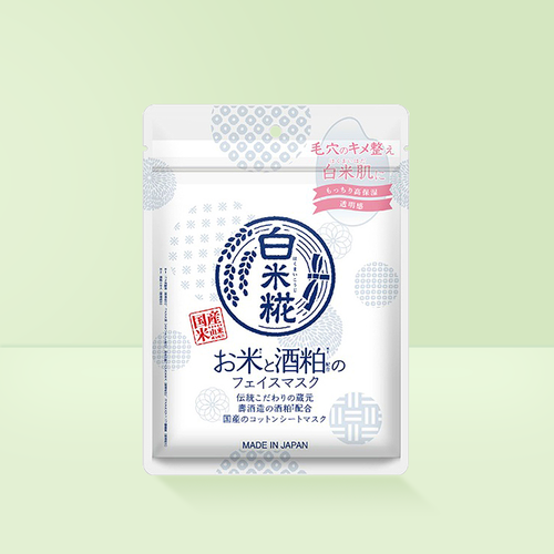 COSMETEX ROLAND 白米糀酒粕面膜 10片