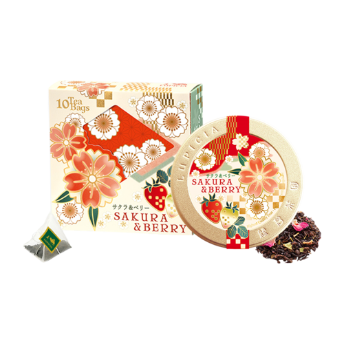 LUPICIA 櫻花限定櫻花＆草莓茶包+罐茶禮盒福袋