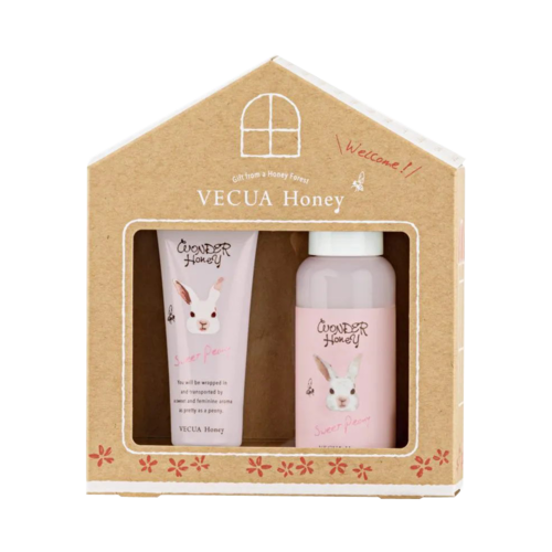 VECUA Honey WONDER Honey 森林的禮物 護手霜&身體乳禮盒套裝 甜美芍藥 1套