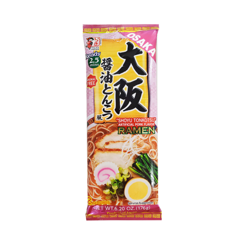 ITSUKI 五木食品 大阪鹹香醬油豬骨風拉面 176g