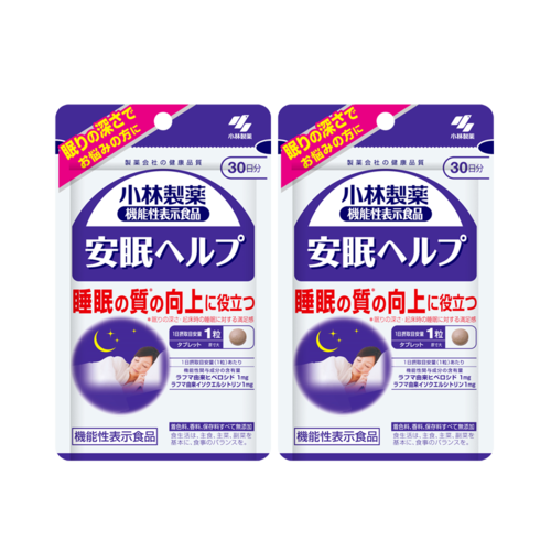 KOBAYASHI 小林製藥|改善睡眠質量異槲皮素安眠劑 60粒 60日量