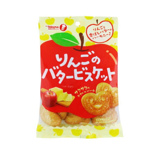 takara 寶制果 蘋果黃油酥脆愛心餅乾 70g/袋