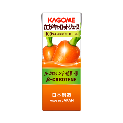 KAGOME 可果美 香甜口感純胡蘿蔔汁 200ml/盒
