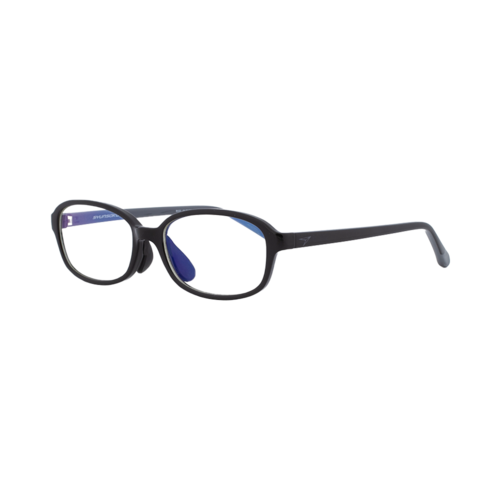 瞬足 高級感輕巧柔軟防藍光眼鏡SY-9004 黑色&灰色
