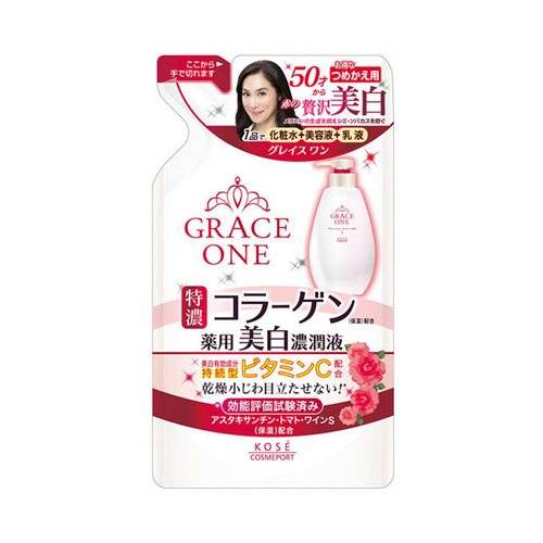 GRACEONE 格瑞斯旺 肌膚煥彩藥用美白保濕化粧水替換裝 200ml 1個